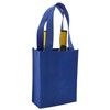 CYMA Reusable 2 Bottle Wine Tote- 4 Pack (Royal Blue)
