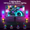 OFFSIR Computer Speakers, RGB PC Speakers, Gaming Speakers with Full