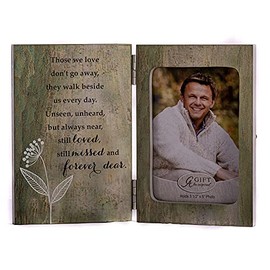 Cathedral Art Abbey & CA Gift in Memory Photo Frame, Blue