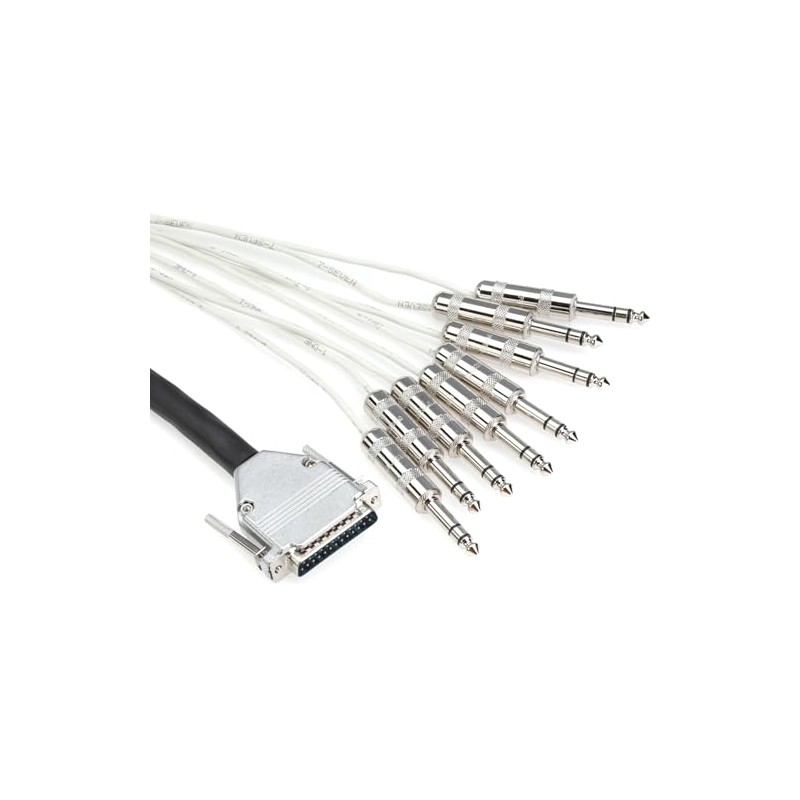 Proco DA88BQ-10 - Analog DB25/TRS Patch Snake, 10 Feet