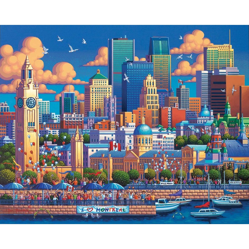 Dowdle Jigsaw Puzzle - Montreal - 1000 Piece