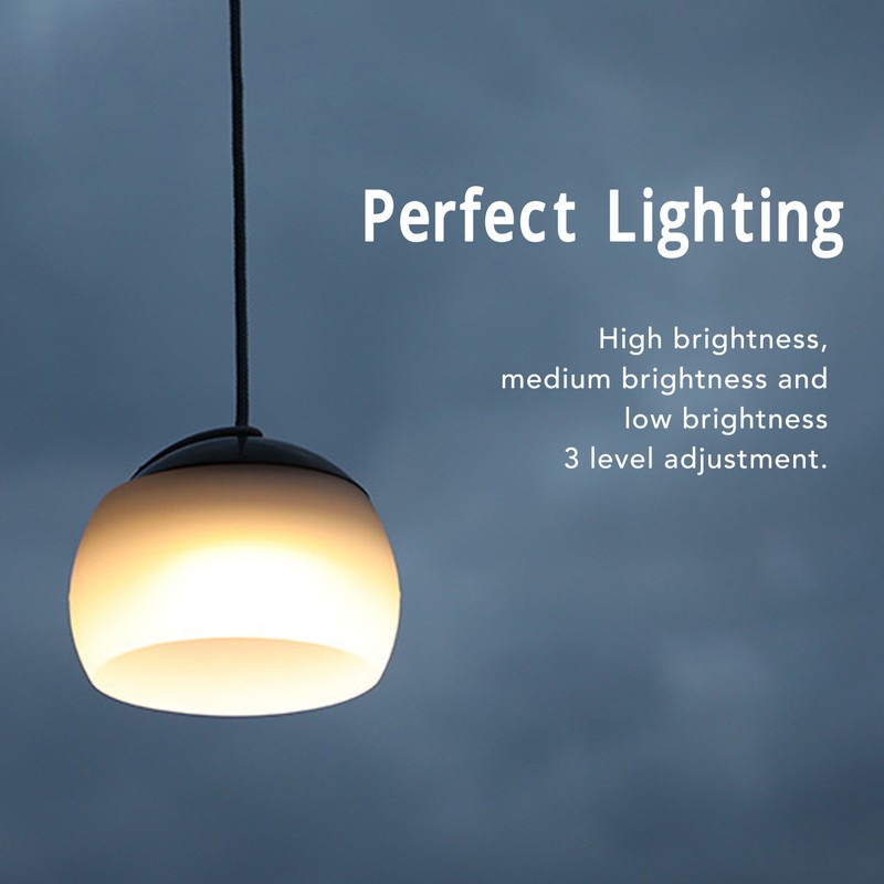 Camping Light USB Charging LED 3 Mode Warm White Lighting