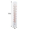 Wall Thermometer 215mm - Colour Coded Room Thermometer - Made