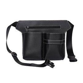 Tiardey Hair Tool Bag, PU Leather Hairdressing Bag, Hairdressing Scissors, Storage Belt Bag, Professional Salon Hairdressing Tool Bag