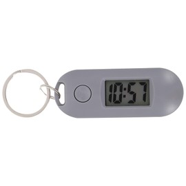 Toddmomy Accessories Key Fob Pocket Watch Key Fob Digital Watch Plastic Hanging Watch Pendant for Electronic Pocket Watch Grey Gifts for Women