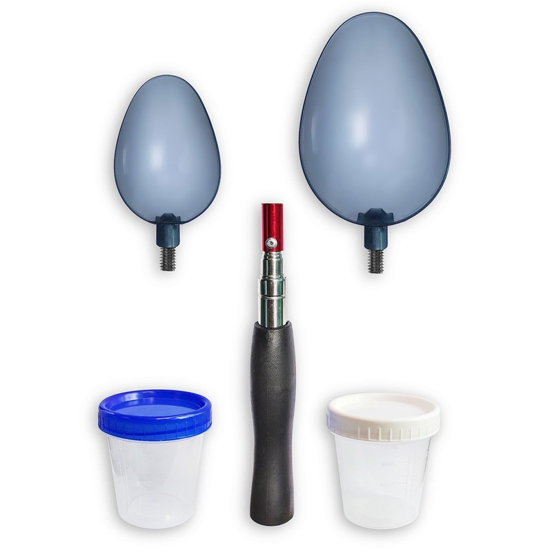 QMARK Telescopic Urine Collector, Reusable Dog Urine Sample Catcher, Cat