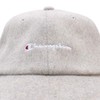 Champion Low Cap, Strapback, Wool Felt, Script Logo, Black