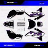 Factory EFX Black & Purple Shift Racing Graphics Kit fits
