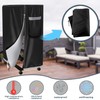 Nizirioo Black Waterproof Dustproof Folding Duvet: Storage Bag for Guest