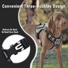 AUNZO Tactical Dog Harness for Extra Large Dog Breeds, No