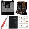 Seajan 18 Pcs Mushroom Foraging Kit with Hunting Bag, Knife