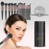 J-Faciem 18 Pcs Premium Synthetic Foundation Powder Brush Set -