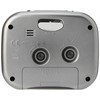Trevi Retro Bedside/Travel Alarm Clock with LED Backlight and Silent