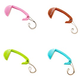 Cucumis Table Purse Bag Hanger 4 Pcs Handbag Hook Holder Portable ABS Handbag Hangers Purse Hooks for Women’ Bags Hanging on Desktop in The Cafe Shop or Library (C)