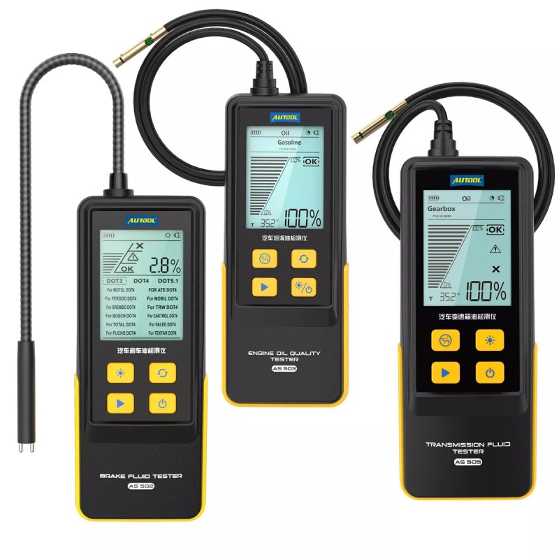 AUTOOL Brake Fluid Tester /Engine Oil Quality Tester /Transmission Fluid