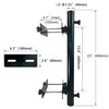 Patio Umbrella Holder,Heavy-Duty Umbrella Holder for Deck,Metal Deck Mount Umbrella
