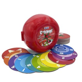 University Games, Catchup! The Speedy, Travel Card Game You'll Relish for 2 to 6 Players Ages 6 and up