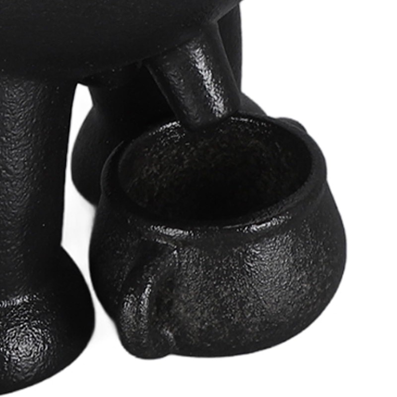 Ceramic Flower Pot with Funny Peeing Man Design - Unique