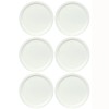 Corningware F-16-PC 16oz French White Food Storage Replacement Lid (6-Pack)