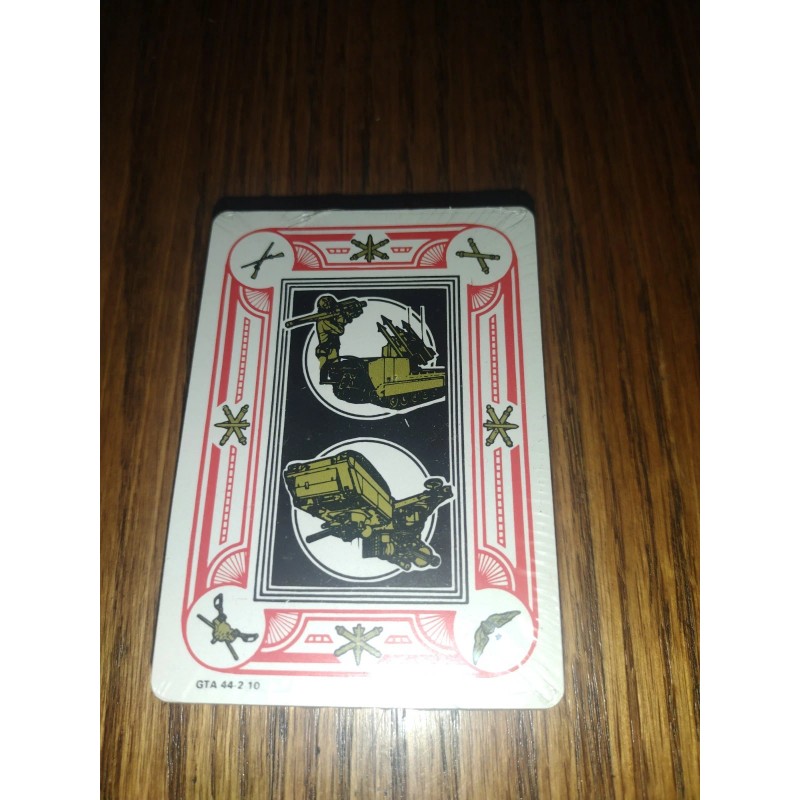 AIRCRAFT RECOGNITION PLAYING CARDS ARMY 1979 NOS BRAND NEW 44-2-10