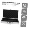 Levemolo Portable Aluminum Storage for Tools Metal Suitcase Locking Mechanism