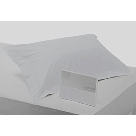 Belledorm Easycare Polycotton Percale 200 Thread Count Oxford Pillow Case, Cloud