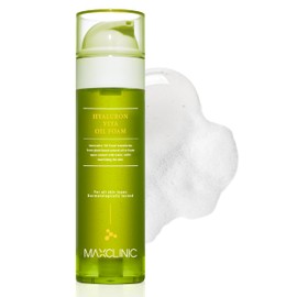 [K-Beauty] Hyaluron Vita Oil to Foam - All-in-One Korean Face Wash Oil Based Foaming Facial Cleanser - Pore Minimizing & Blackhead Remover - Makeup Deep Cleansing Oil for Dry Skin (3.88 fl oz)