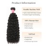 Extensiones de cabello humano rizado de Malasia, 1 paquete de