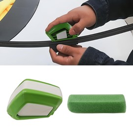 Car Windshield Wiper Repair Tool, ABS Car Windshield Wiper Regroover, Universal Portable Blades Cutter Cleaning Tool with Sponge, Multi-function Quickly Restorer Accessory for Most Cars (1 Set)