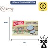 Pack of 2 Dersa Coconut Soaps – 200 g each