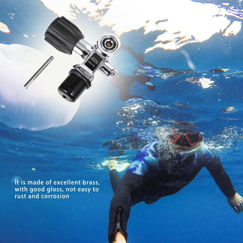 Roarrter Scuba Diving Oxygen Bottle Valve Cylinder High Pressure Bottles