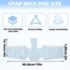 Silk CPAP Neck Pad for CPAP Headgear, Sky Blue CPAP