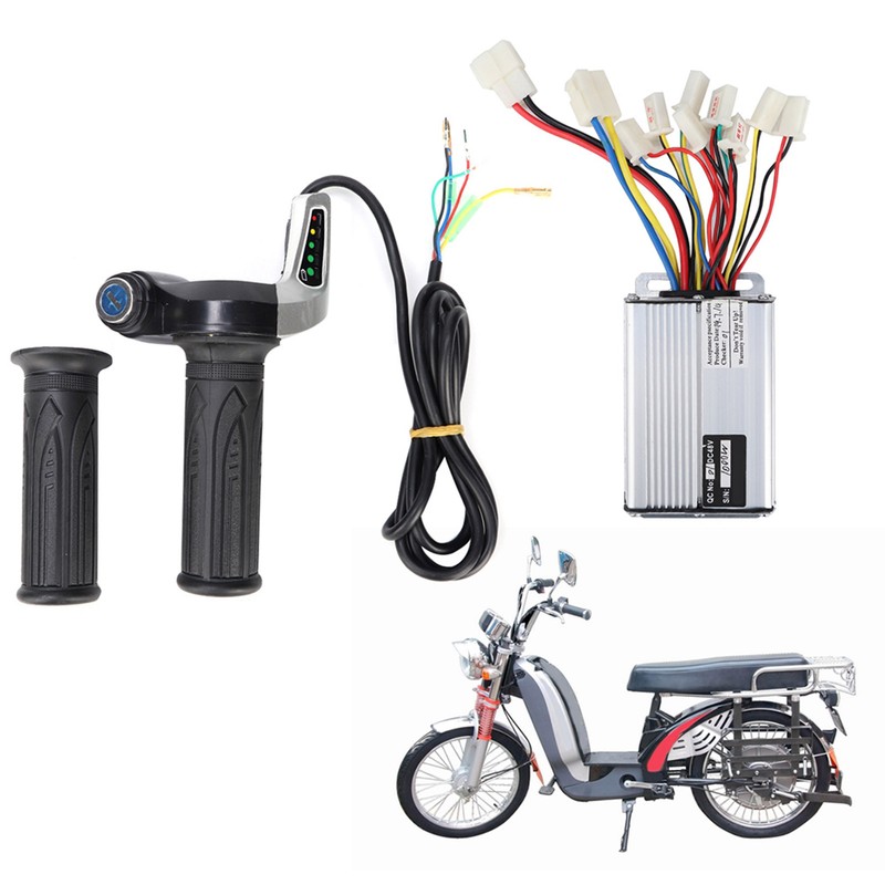 48V 1000W Electric Bike Motor Brushed Speed Box Controller with