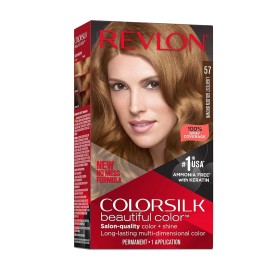 Revlon Colorsilk Beautiful Color Permanent Hair Color, Long-Lasting..