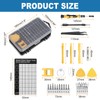 sourcing map 140 in 1 Magnetic Precision Screwdriver Set Electronics
