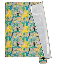 meteor Picnic Blanket Waterproof Camping Mat With Carrying Handle Garden Outdoor Beach Washable Foldable Sandproof for Family