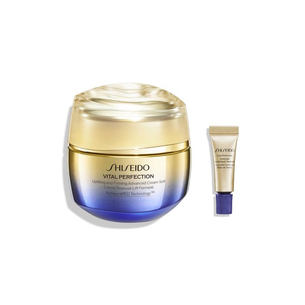 [Official] SHISEIDO Vital Perfection Moisturizer & Wrinkle Improvement Cream Kit