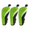 Andux Golf Hybrid Club Headcovers with Interchangeable Number Tags Set