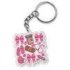 Nurse Coquette Bow Keychain 2 Inches Health Care, Nurse Life,