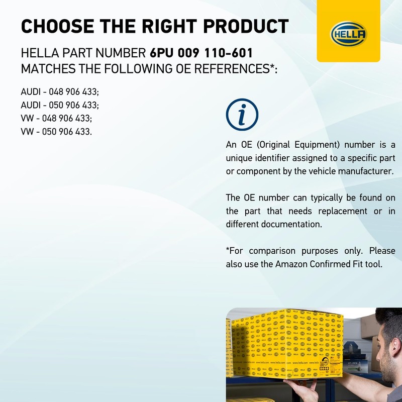 Hella 009110601 Sensor Crankshaft Vag