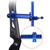 Archery Recurve Bow Sight Iron Adjustable T Shape Quick Release