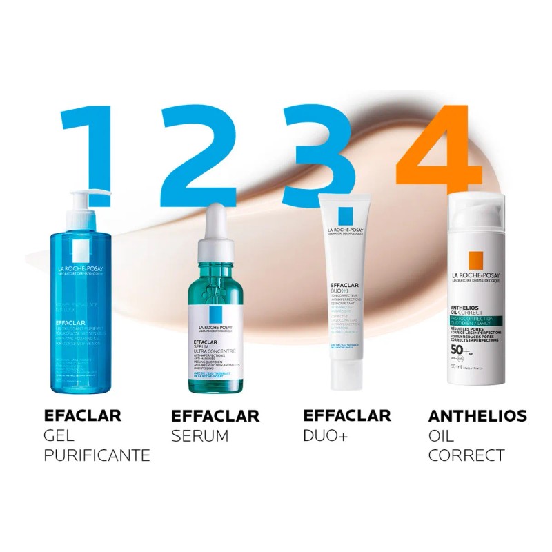 Protector Solar Facial Anthelios Oil Correct Fps 50+ 50 Ml