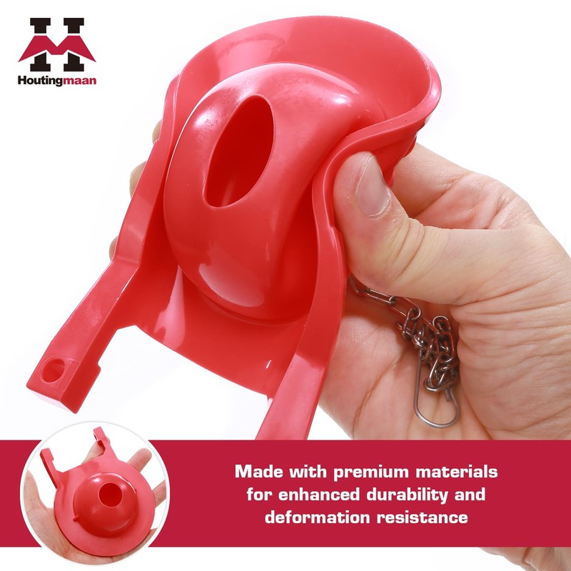 Toilet Flapper Replacement Kit 2 Pack, Water Conserving Toilet Flappers
