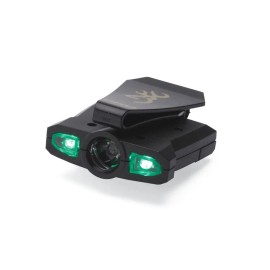 Browning Night Seeker Pro Black Hat Flashlight with White and Green LEDs
