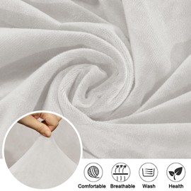 Eco-Ancheng Dining Room Chair Cover Velvet Curved Back Mid Century Modern Accent Dining Chair Cover Round Back Armchair Cover Wingback Chair Protector Office Chair Cover for Kitchen Living Room,06