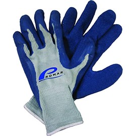 Promar Blue Latex Grip Glove- X-Large