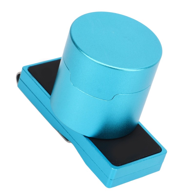Magnetic Billiard Chalk Holder Aluminium Alloy Round Snooker Cue Chalk