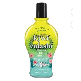 Tan Asz U Kiwi Colada 400X Bronzer Kiwi & Coconut Milk Tanning Lotion 7.5oz