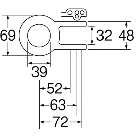 SANEI PH84-92X Toilet Parts, Low Tank Rubber Float, Compatible with Other Manufacturers Other Than LIXIL Multi-Type