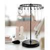 QWORK® Spinning Jewelry Tree Display Stand, Jewelry Organizer with 23